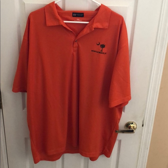 bermuda sands Other - 🌴Bermuda Sands Men's 2XL golf shirt Orange Myrtle